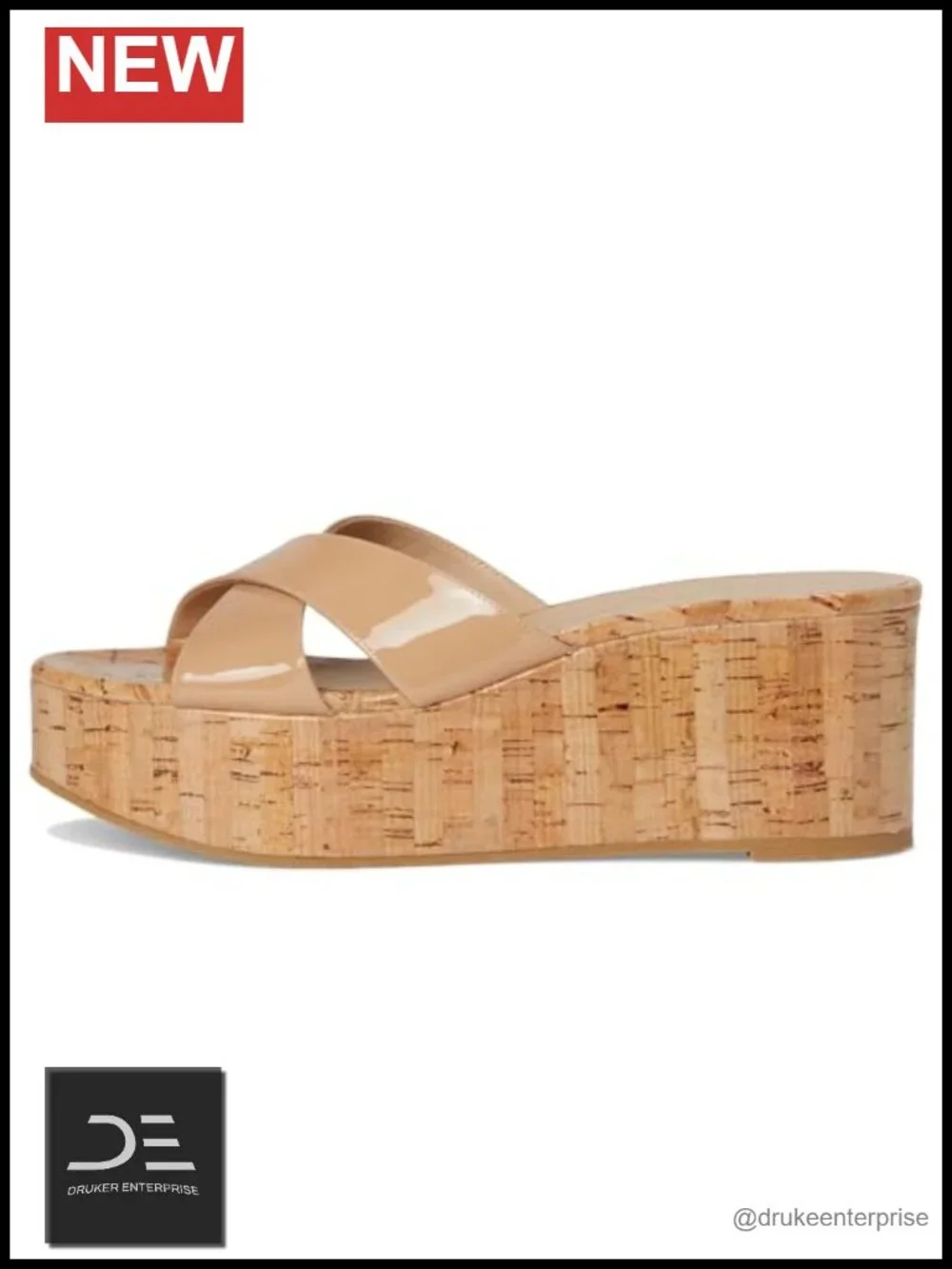 Wedge Slide Sandals Women's Platform Heel Open Toe